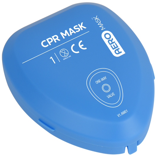 AEROMASK CPR Mask in hard cover